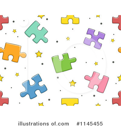 Royalty-Free (RF) Puzzle Piece Clipart Illustration by BNP Design Studio - Stock Sample #1145455