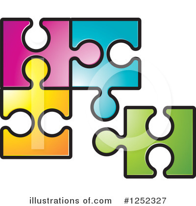Jigsaw Puzzle Clipart #1252327 by Lal Perera