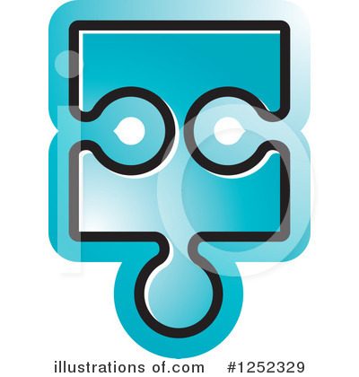 Puzzle Piece Clipart #1252329 by Lal Perera