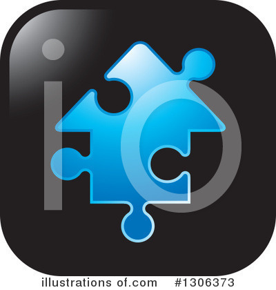 Royalty-Free (RF) Puzzle Piece Clipart Illustration by Lal Perera - Stock Sample #1306373