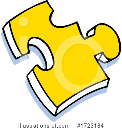 Royalty-Free (RF) Puzzle Piece Clipart Illustration by Johnny Sajem - Stock Sample #1723184