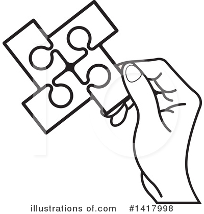 Puzzles Clipart #1417998 by Lal Perera