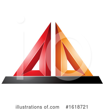 Royalty-Free (RF) Pyramid Clipart Illustration by cidepix - Stock Sample #1618721