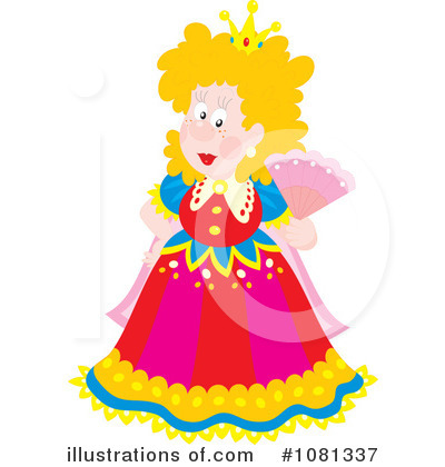 Royalty-Free (RF) Queen Clipart Illustration by Alex Bannykh - Stock Sample #1081337