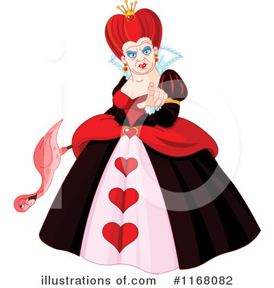 Queen Of Hearts Clipart #1168082 by Pushkin