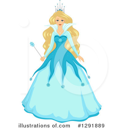 Royalty-Free (RF) Queen Clipart Illustration by BNP Design Studio - Stock Sample #1291889