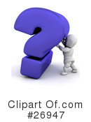 Question Mark Clipart #26947 by KJ Pargeter