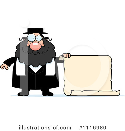 Royalty-Free (RF) Rabbi Clipart Illustration by Cory Thoman - Stock Sample #1116980