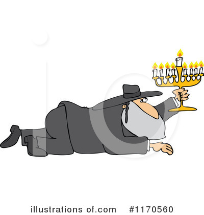 Royalty-Free (RF) Rabbi Clipart Illustration by djart - Stock Sample #1170560