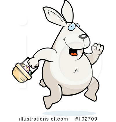 Easter Bunny Clipart #102709 by Cory Thoman