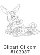 Rabbit Clipart #103037 by Alex Bannykh