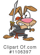 Rabbit Clipart #1106397 by toonaday