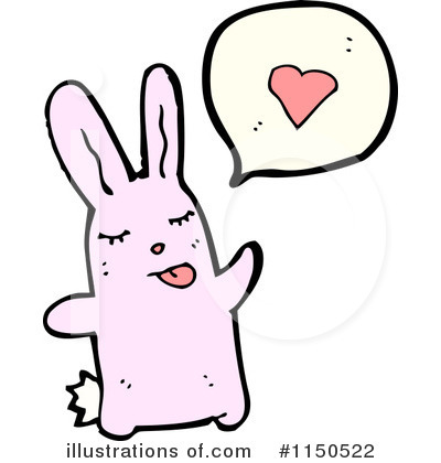 Royalty-Free (RF) Rabbit Clipart Illustration by lineartestpilot - Stock Sample #1150522