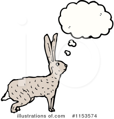 Royalty-Free (RF) Rabbit Clipart Illustration by lineartestpilot - Stock Sample #1153574