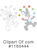 Rabbit Clipart #1160444 by Alex Bannykh