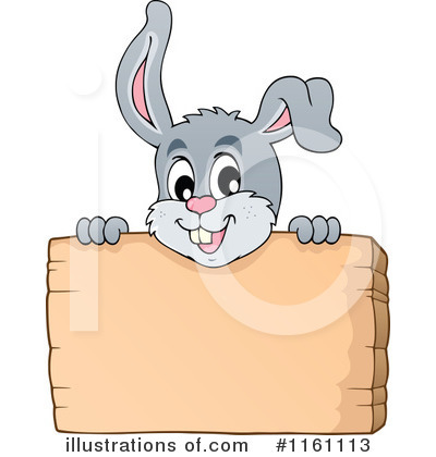 Royalty-Free (RF) Rabbit Clipart Illustration by visekart - Stock Sample #1161113
