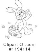Rabbit Clipart #1194114 by Alex Bannykh