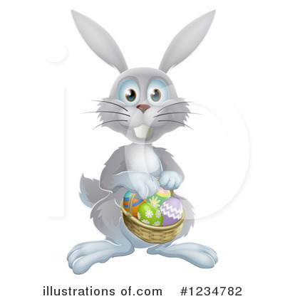 Royalty-Free (RF) Rabbit Clipart Illustration by AtStockIllustration - Stock Sample #1234782