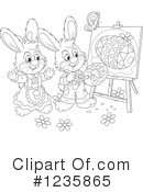 Rabbit Clipart #1235865 by Alex Bannykh