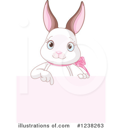 Royalty-Free (RF) Rabbit Clipart Illustration by Pushkin - Stock Sample #1238263