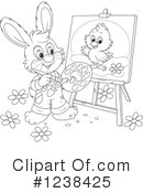 Rabbit Clipart #1238425 by Alex Bannykh