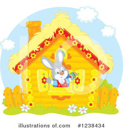 Royalty-Free (RF) Rabbit Clipart Illustration by Alex Bannykh - Stock Sample #1238434