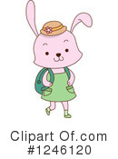 Rabbit Clipart #1246120 by BNP Design Studio