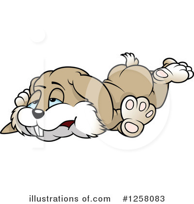 Royalty-Free (RF) Rabbit Clipart Illustration by dero - Stock Sample #1258083