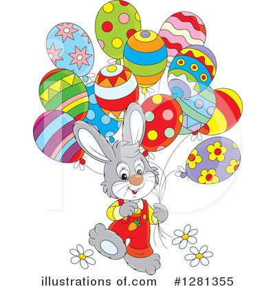 Royalty-Free (RF) Rabbit Clipart Illustration by Alex Bannykh - Stock Sample #1281355
