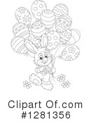 Rabbit Clipart #1281356 by Alex Bannykh