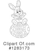 Rabbit Clipart #1283173 by Alex Bannykh