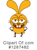 Rabbit Clipart #1287482 by Zooco