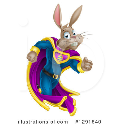 Easter Bunny Clipart #1291640 by AtStockIllustration