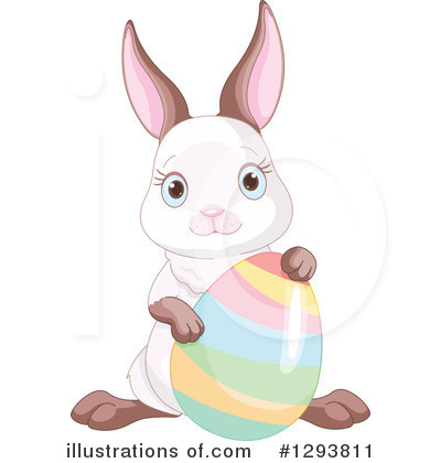 Royalty-Free (RF) Rabbit Clipart Illustration by Pushkin - Stock Sample #1293811