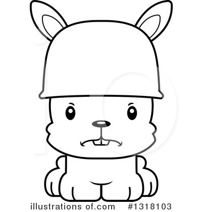Royalty-Free (RF) Rabbit Clipart Illustration by Cory Thoman - Stock Sample #1318103
