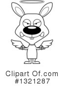 Rabbit Clipart #1321287 by Cory Thoman