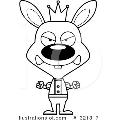 Royalty-Free (RF) Rabbit Clipart Illustration by Cory Thoman - Stock Sample #1321317