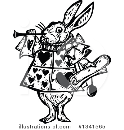 Royalty-Free (RF) Rabbit Clipart Illustration by Prawny - Stock Sample #1341565