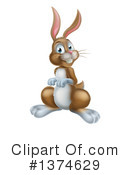 Rabbit Clipart #1374629 by AtStockIllustration