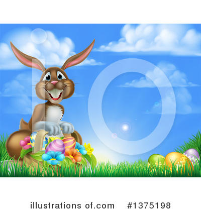 Royalty-Free (RF) Rabbit Clipart Illustration by AtStockIllustration - Stock Sample #1375198