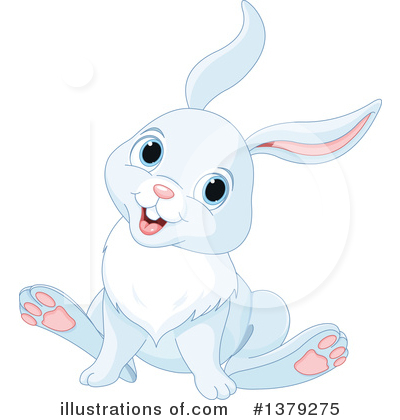 Royalty-Free (RF) Rabbit Clipart Illustration by Pushkin - Stock Sample #1379275