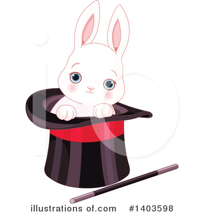 Royalty-Free (RF) Rabbit Clipart Illustration by Pushkin - Stock Sample #1403598
