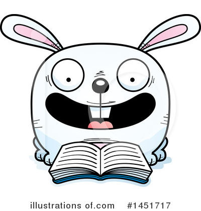 Reading Clipart #1451717 by Cory Thoman