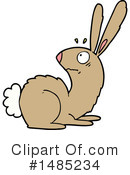 Rabbit Clipart #1485234 by lineartestpilot