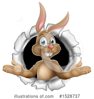 Royalty-Free (RF) Rabbit Clipart Illustration by AtStockIllustration - Stock Sample #1528737