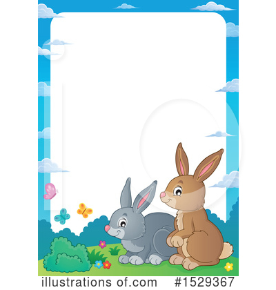Royalty-Free (RF) Rabbit Clipart Illustration by visekart - Stock Sample #1529367