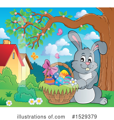 Royalty-Free (RF) Rabbit Clipart Illustration by visekart - Stock Sample #1529379