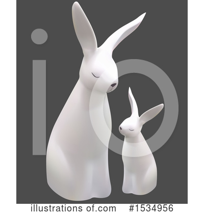 Royalty-Free (RF) Rabbit Clipart Illustration by dero - Stock Sample #1534956