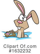 Rabbit Clipart #1632232 by toonaday