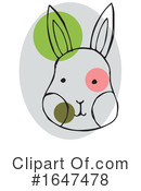 Rabbit Clipart #1647478 by Cherie Reve